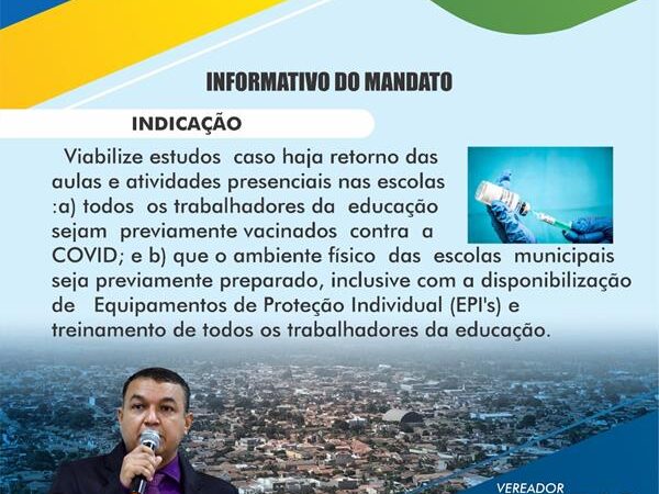 Indicação 07ª Sessão Ordinária 2021