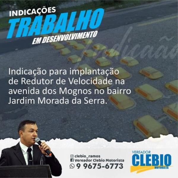 Indicação para implantação Redutor de Velocidade