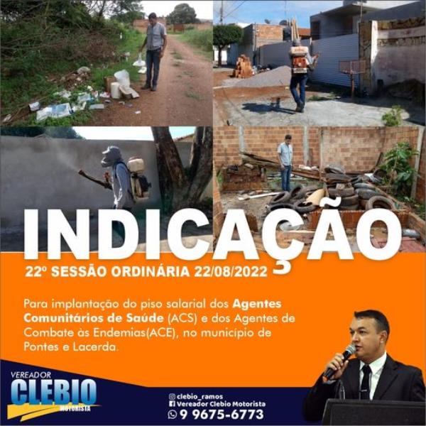 Indicação da 22ª Sessão Ordinária 2022