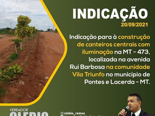 Indicação da 24ª Sessão Ordinária 2021