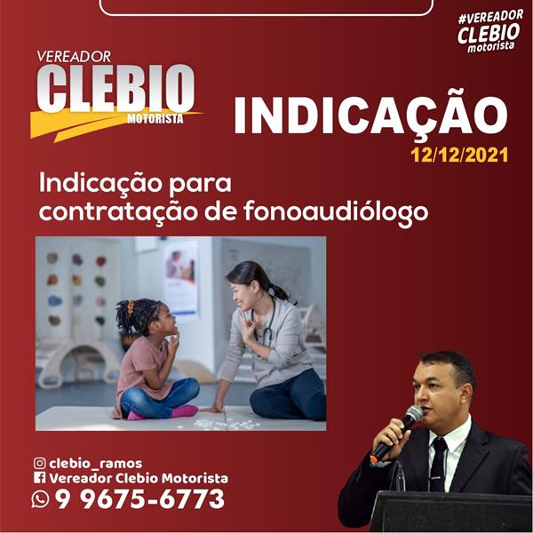 Indicação para contratação de Fonoaudiólogos