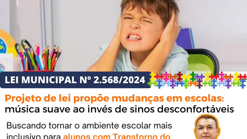 Lei do Vereador Clébio Motorista: Iniciativa para um Ambiente Escolar Mais Inclusivo